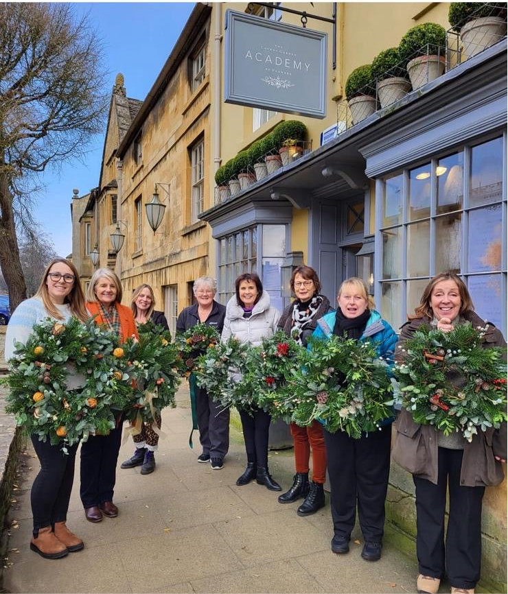 Christmas Wreath Workshop (morning) Cotswolds 11th December 2025