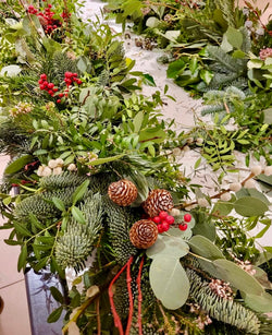 Christmas Garland Workshop  Afternoon Cotswolds 9th December 2025