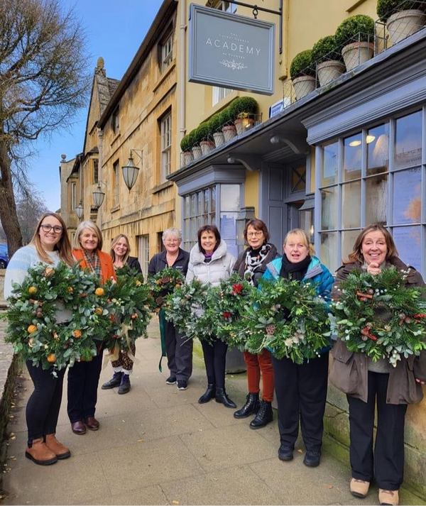 Christmas Wreath Workshop (morning) Cotswolds  22nd November 2025