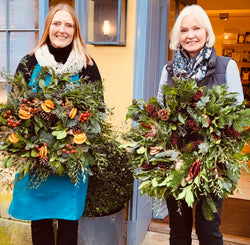 Christmas Wreath Workshop Morning  14th December 2023 Cotswolds