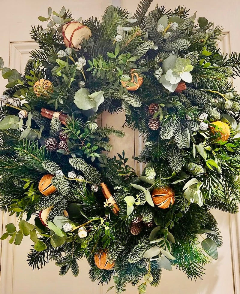 Christmas Wreath Workshop (morning) Cotswolds 9th December 2025