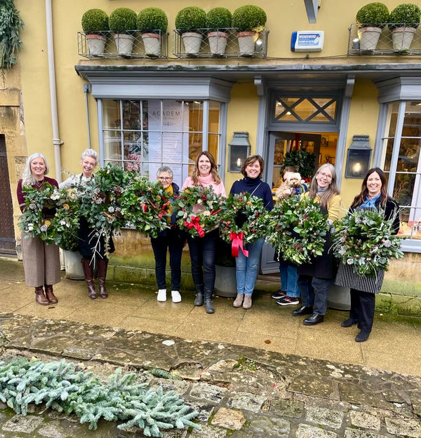 Christmas Wreath Workshop (morning) Cotswolds 1st December 2025