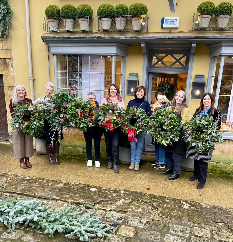 Christmas Wreath Workshop (morning) Cotswolds 9th December 2025