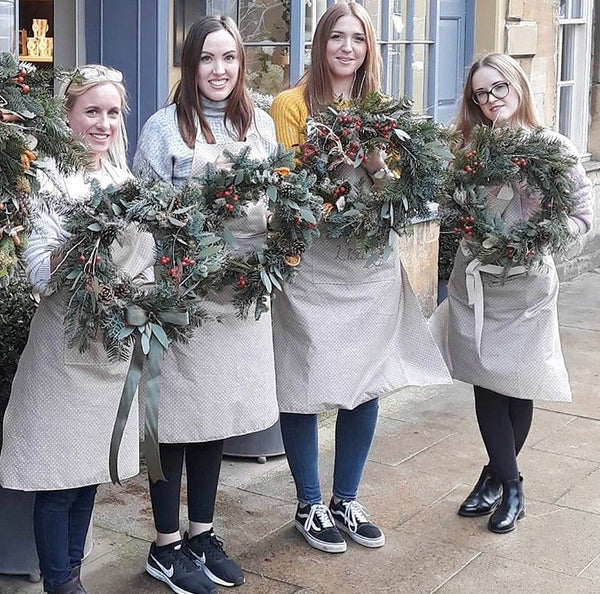 Christmas Wreath Workshop (morning) Cotswolds 9th December 2024